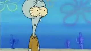 Squidward Screen Crack - Caitarino Meme Template