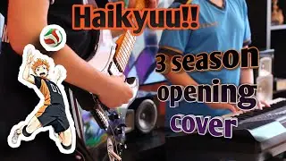Haikyuu!!/Волейбол!! 5 опенинг, кавер на гитаре и синтезаторе