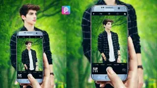 PicsArt Mobile Camera Frame Effect Photo Editing Tutorial | Instagram Viral Photo Editing |