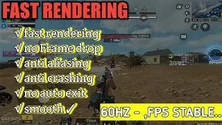 FIX LAG IN CALL OF DUTY MOBILE | CONFIG FAST RENDERING UPDATED SMOOTH √