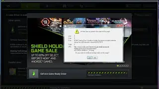 FIX An error has occured in the script on this page ,html script error Nvidia driver 2022!!!