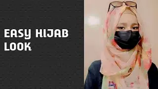 Easy Hijab look // Summer hijab tutorial / hijab basics