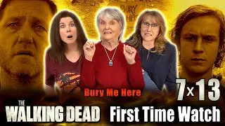 The Walking Dead 7x13 REACTION!! Bury Me Here