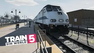 Train Sim World 5 Race Way Senario PS5 4K TSW5