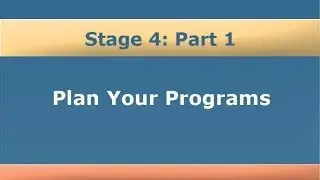 Guide to Starting a Youth Program: Stage 4, Part 1