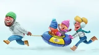 Весёлые ватрушки. 14.01.2023г