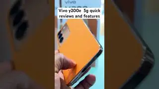 Vivo y200e 5g unboxing quick reviews and features latest model of vivo