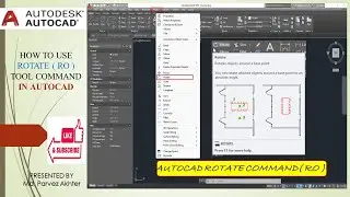 AutoCADRotate Command!!