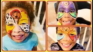 Face Painting Series Week, Day#1 |ToyStory Mask