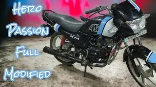 💙 Hero Passion Full Modified Stickers 😍😍 #hero #passion #modified