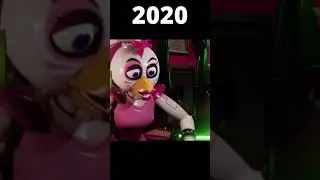 Evolution of Chica from FNAF #shorts #Evolution #FNAF