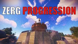Rust | Zerg Progression | GHOSTING HUGE CLAN FOR SO MUCH LOOT