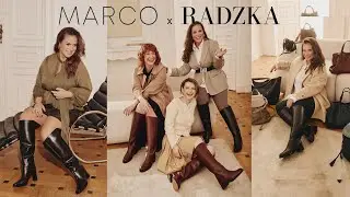 KOZAKI DLA SZEROKIEJ ŁYDKI👢mega torebki 👜  Marco x Radzka 🔥