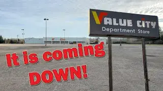 This Abandoned Value City Department Store Is Getting Ripped Apart