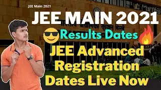 JEE Mains 2021 August Result dates || 