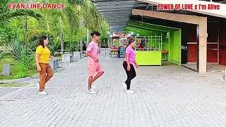 CELIN DION - POWER OF LOVE x I_M ALIVE 2024(LABACK Remix Ft. Laura Furmanova) - LINE DANCE//DC.EVAN
