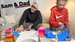Sam & Dad Everything - Fingerboards - Tech Deck and Hot Wheels Skate!