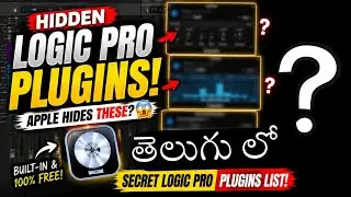  Hidden Logic Pro Plugins Nobody Uses! 🤯 | Secret Logic Pro Plugins List | Bharath Baja