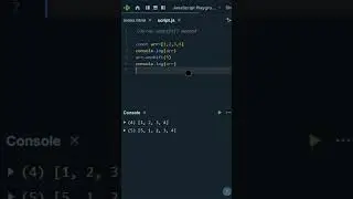 JavaScript Tricks | Array.unshift() Method | #shorts #codingshorts