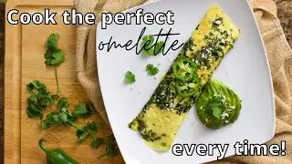 Jalapeño Cilantro Omelette | Low Fodmap Breakfast | Grit and Groceries