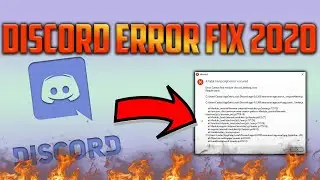 Discord not working Windows 10 Fix 2020 (Javascript Fatal Error)