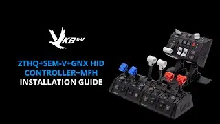 VKB NXT Hardware guide - Building a 2THQ+SEM-V+GNX HID controller+MFH