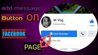 #technicalmidim How To Add Message Button On Facebook PAGE