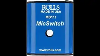 Rolls Mic Switch On/Off, Original Version (MS111) 