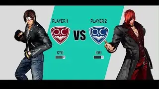 PS5 The King of Fighters XV Kyo Kusanagi vs. Iori Yagami