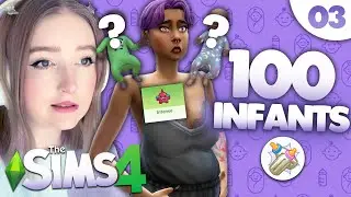 Anything But Twins...PLEASE - 100 Infants Challenge [03] | The Sims 4