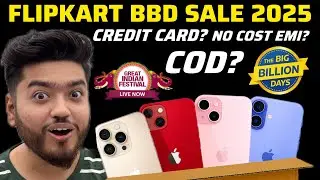 Flipkart Big billion day sale Cash on Delivery, Credit Card & No Cost EMI? Credit card confirmed🔥