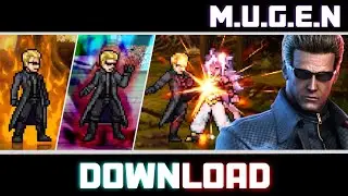 ( NEW CHAR ) Albert Wesker JUS By Planeptune Arte - MUGEN JUS CHAR
