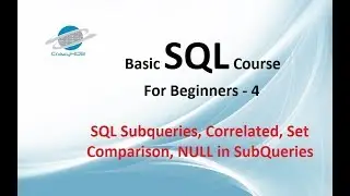 SQL Subquery - Correlated subquery in SQL - Oracle subqueries - NULL subquery in SQL