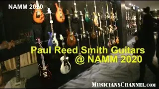 Paul Reed Smith Guitars at NAMM 2020 Walkthrough