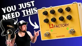 Sonicake A FACTORY Pedal: Your Ultimate Acoustic Instrument Preamp!