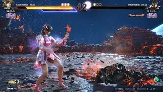 TEKKEN 8- yOReDz ( Xiaoyu ) VS Devilster ( Jin ) Ranked Match Sets.