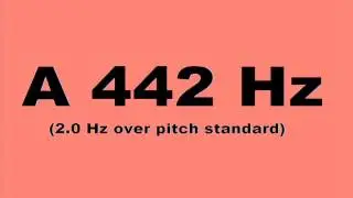 A 442 Hz Tone For Instrument Tuning