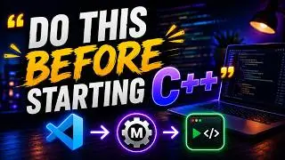 C++  Programming in VS Code | Install VS Code + MinGW + Code Runner (Full Setup for Beginners)