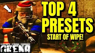 TOP 4 LEVEL 1 CUSTOM PRESETS (Escape From Tarkov Arena)