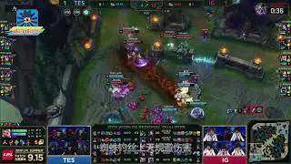 LPL：IG为了强行团灭，竟然公然虐泉，真是太调皮了！