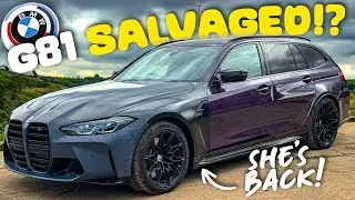 YouTubes FIRST SALVAGE G81 M3 TOURING is ALMOST DONE!
