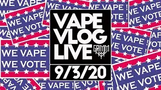 VLOG! 9/3/20 Pre Rally Hype! - Hemo Retro Vape - GWAR MOD!