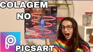 COMO FAZER COLAGEM (MONTAGEM) DE FOTO NO PICSART - FAMILYFUN5
