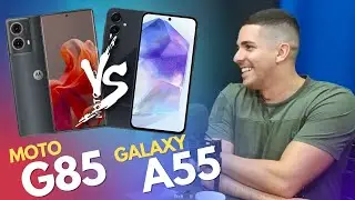 Moto G85 Vs Galaxy A55 | COMPARATIVO  [RESENHA] - TecNoob