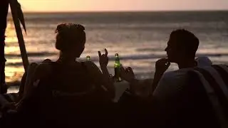 Romantic - Pantai Lombok Kala Senja (video baground)