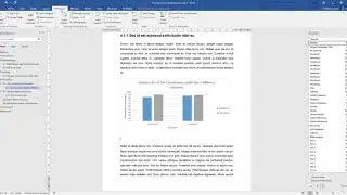 Formatting Caption style, inserting captions below figures/tables in a project, report or article