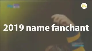 2019 all KPOP NAME fanchant