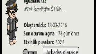 Habbo en popüler kullanıcılar/Habboda pro olan kullanıcılar/İLK VİDEOM