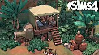 Jungle Traveler’s Camp | No CC | The sims 4 | Stop motion Speed | Selvadorada