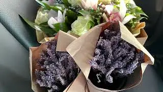 Букет из лаванды